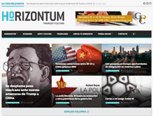 Tablet Screenshot of horizontum.com